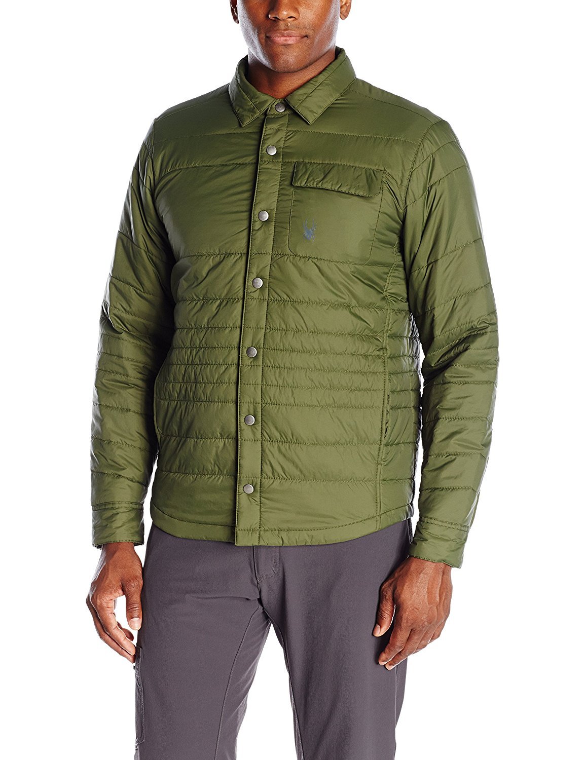 Spyder Kerb Shirt-Jacket Insulated Outerwear for Men & Women - Lightweight Winter Jacket for Skiing, Snowboarding & Outdoor Activities