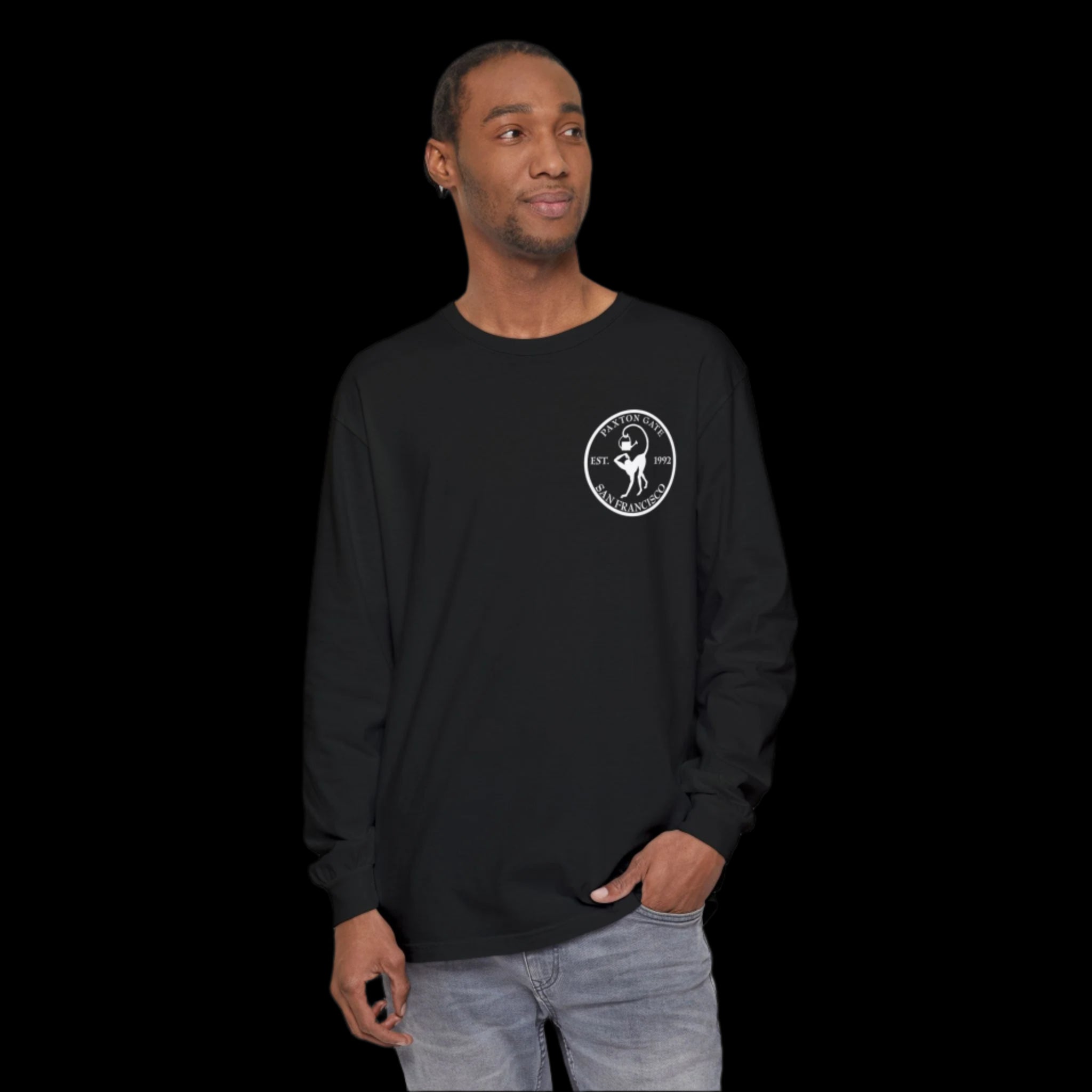 Unisex Paxton Gate Longhorn Beetle Long Sleeve T-Shirt by Kris Struble - Unique Insect Art Apparel for Nature Lovers & Science Enthusiasts
