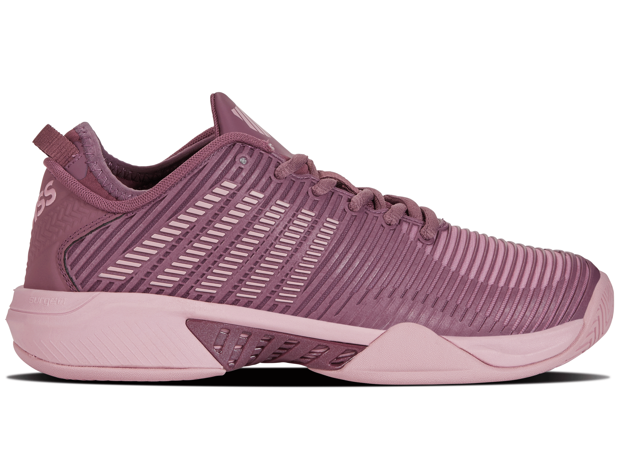 Hypercourt Supreme Women's Tennis Shoes - Grape Nectar/Cameo Pink | Lightweight & Durable Court Shoes for Women | Perfect for Tennis, Pickleball & Casual Wear