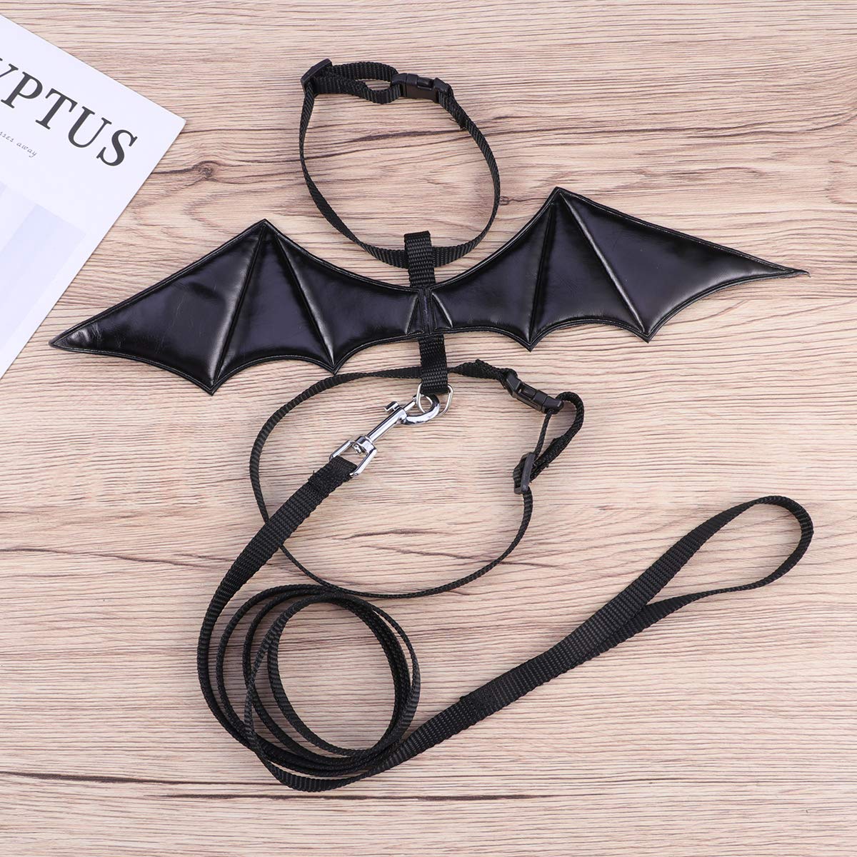 Premium Reflective Pet Harness Vest with Adjustable Chest Strap - Safe Escape-Proof Dog & Cat Leash for Walking, Training & Halloween Costumes (Random Button Colors) - Perfect for Outdoor Adventures, Night Walks & Pet Costume Parties