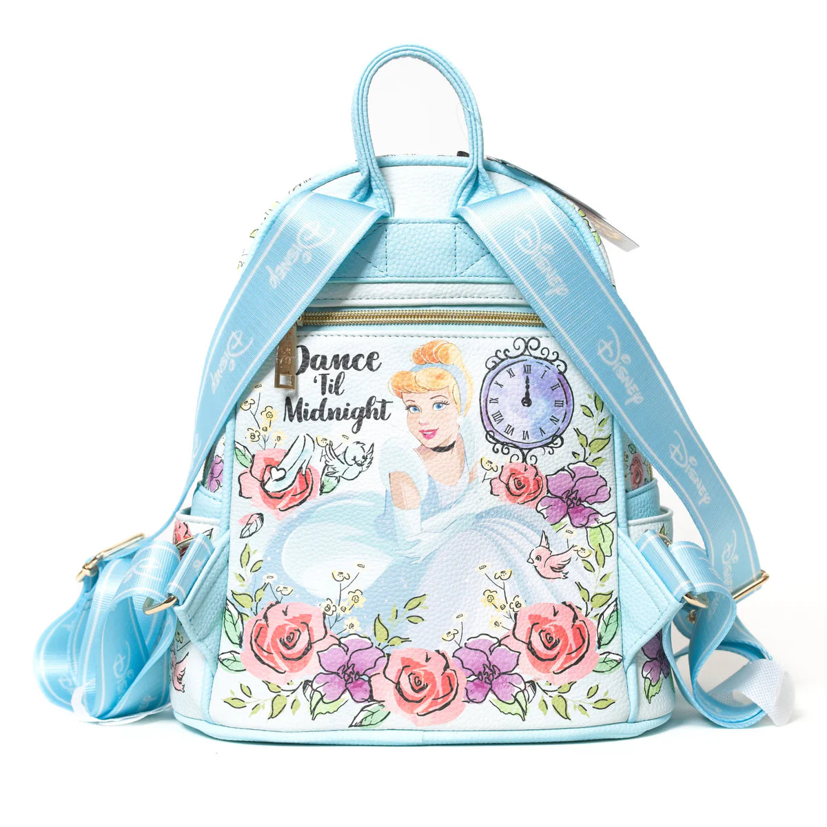Disney Cinderella Mini Backpack for Kids - Princess Themed Small Purse for School, Travel & Dress Up Play | Official Wonda Pop Collection