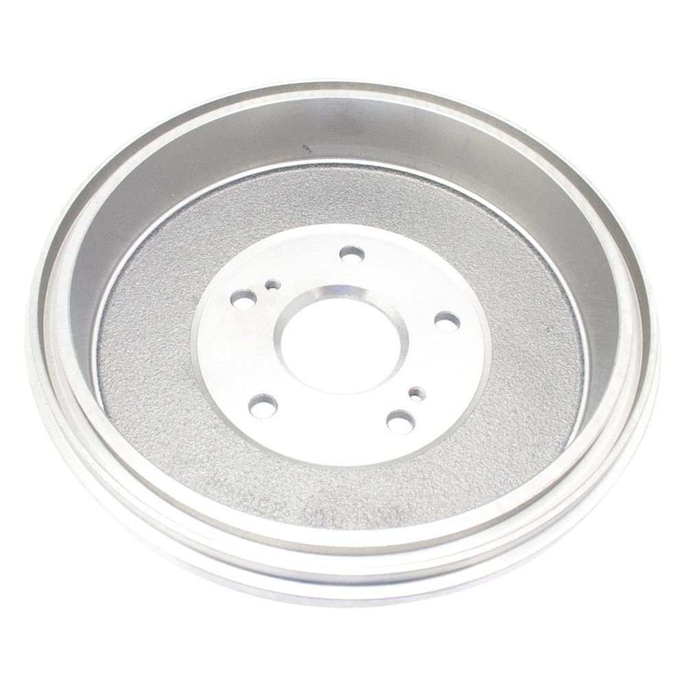 TRQ Rear Brake Drum Pair Set - Compatible with 2006-2008 Suzuki Grand Vitara | Durable Braking Replacement Parts for Smooth & Safe Driving | Perfect for City Commutes & Highway Travel