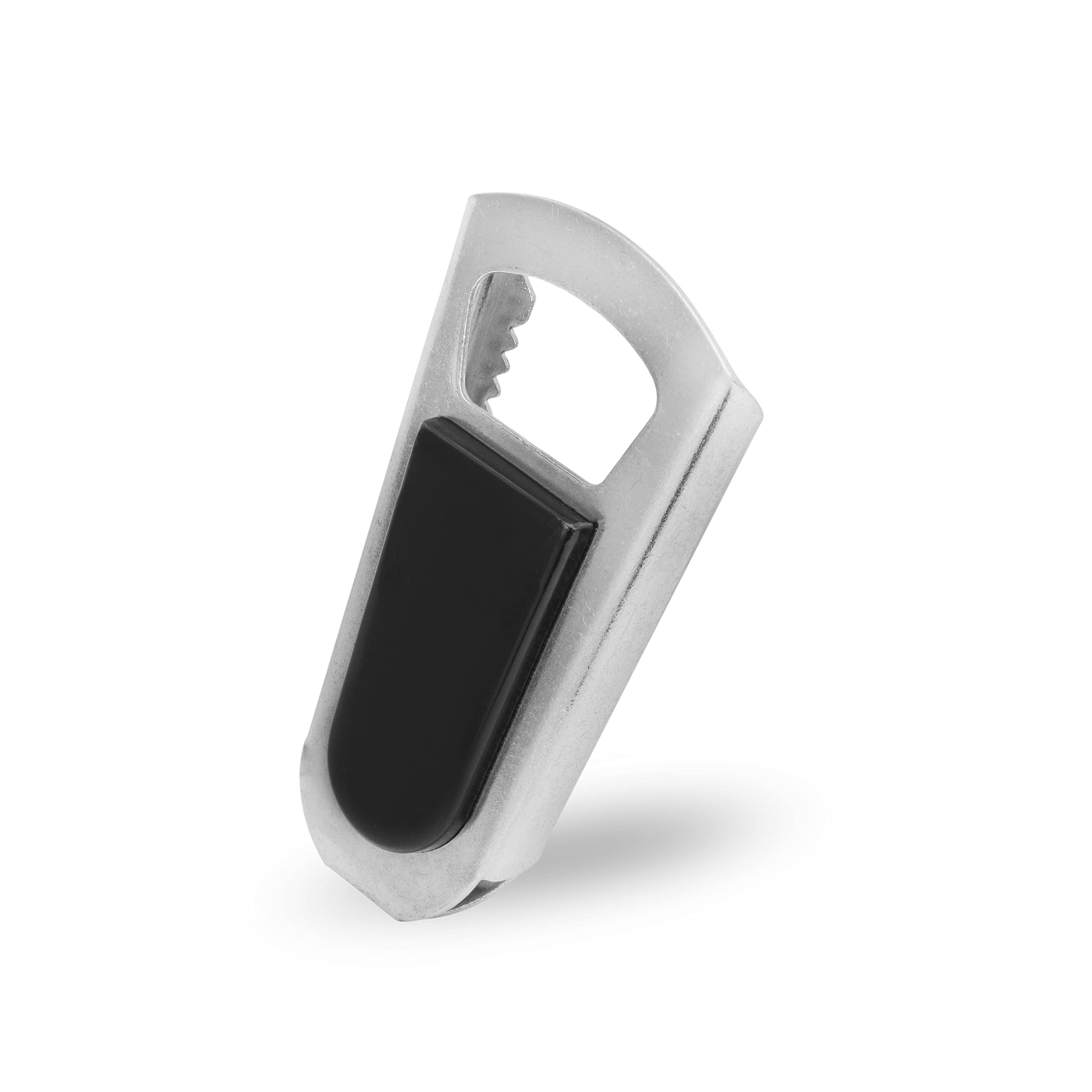 Fackelmann Stainless Steel Bottle Opener & Closer - Rust-Proof & Heavy Duty - Perfect for Opening & Sealing Glass Bottles - Ergonomic Grip - Great for Bars, Picnics, Camping & Home Use