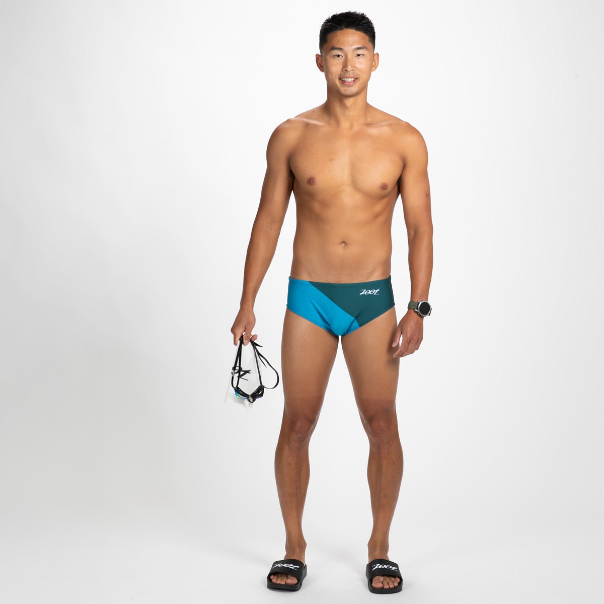 Men's Limited Edition Swim Brief - Believe - Perfect for Beach, Pool & Summer Vacations