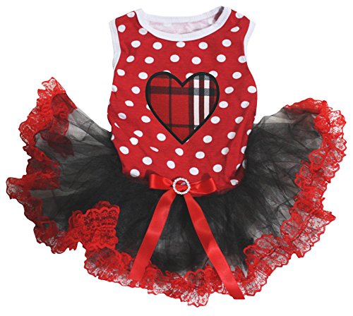 Red Dots/Black Lace