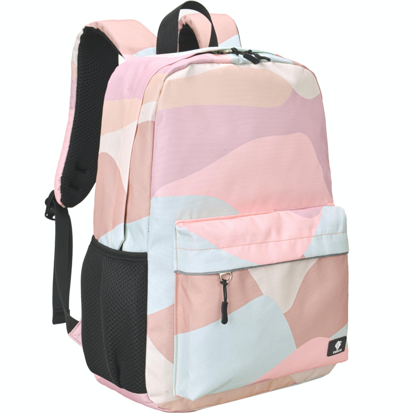 Cute Pink Cloud Backpack for Teen Girls - Lightweight School Bookbag with Padded Laptop Compartment, Perfect for High School, College & Travel
