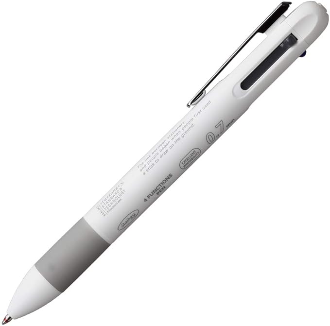 STALOGY 019 Editor’s Series 4-in-1 Multi-Function Pen - Black Ink, Red Ink, Pencil & Stylus - Perfect for Journaling, Note Taking & Digital Devices