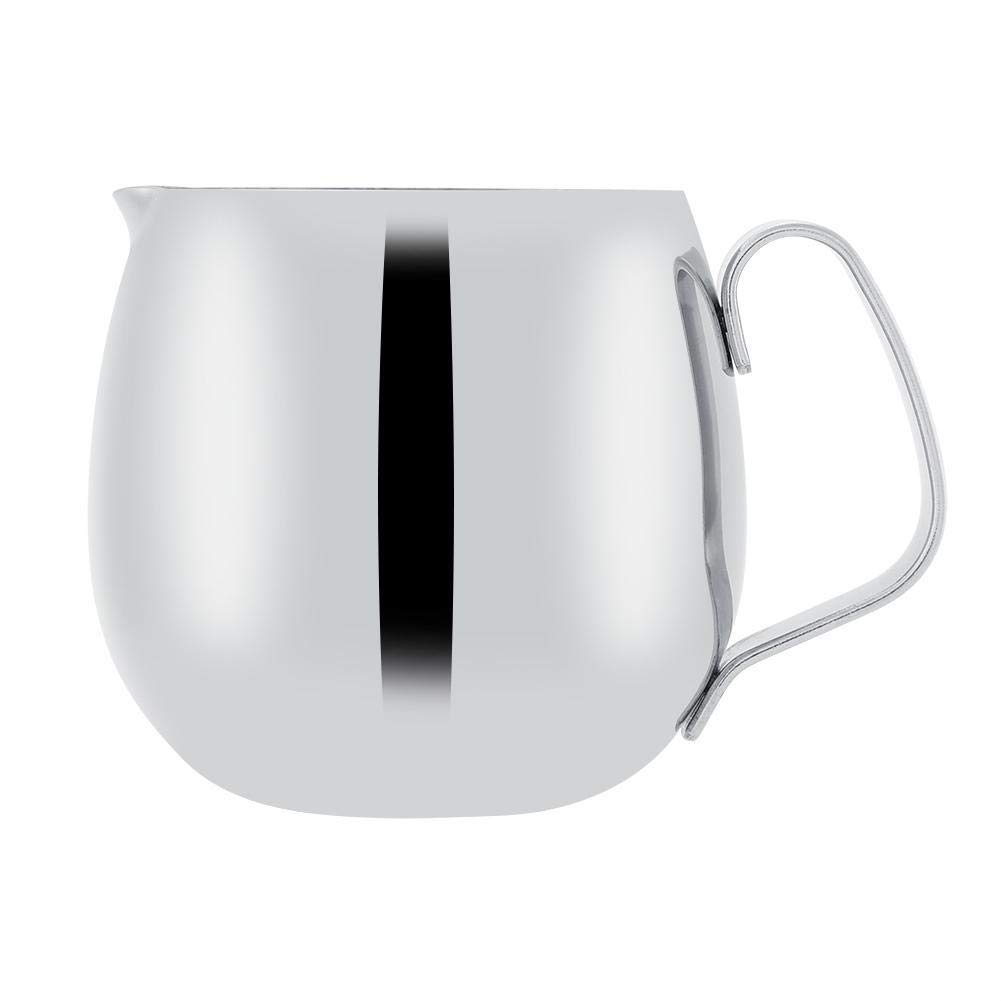 Premium Stainless Steel Milk Frothing Pitcher 300ml - Barista Grade Latte Art Coffee Frother Jug for Espresso, Cappuccino & Hot Chocolate - Perfect for Home Cafes & Coffee Shops