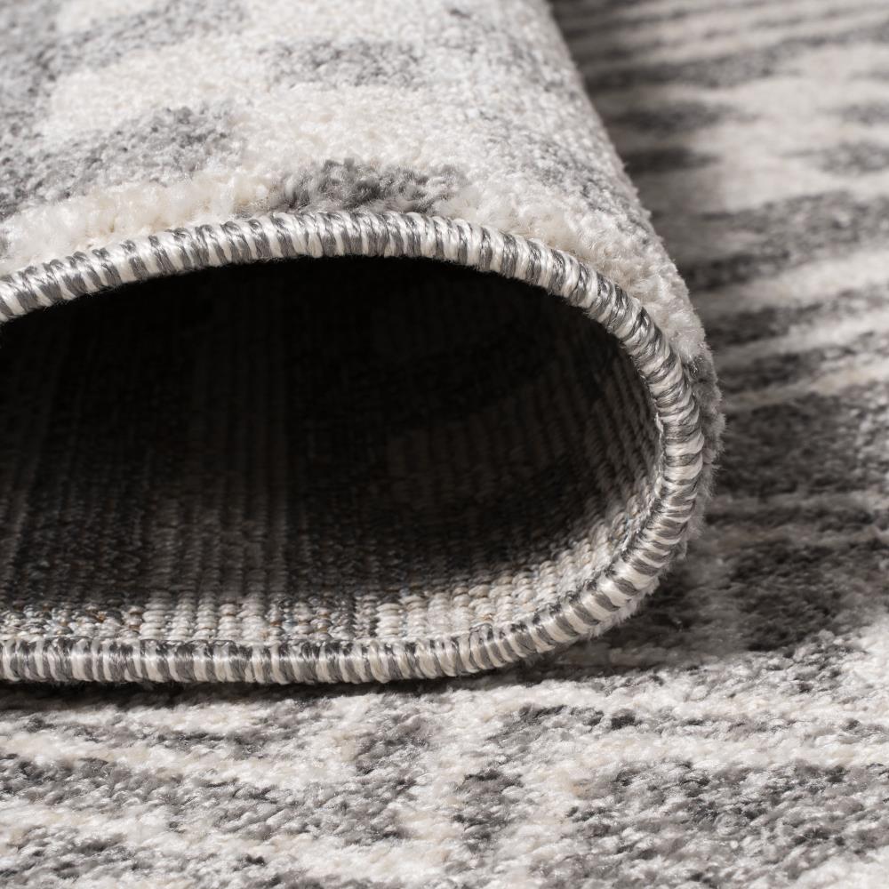 Handmade Imlil Tribal Geometric Stripe Area Rug - Moroccan Berber Wool Carpet for Living Room, Bedroom & Boho Decor