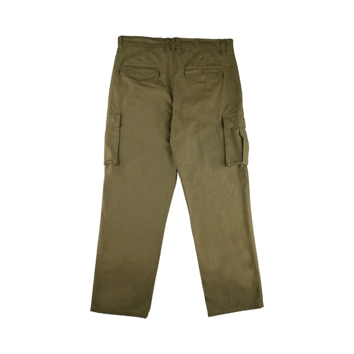 Quiksilver Men's Baggy Mikey Cargo Pants - Military Green | Comfortable Streetwear for Skateboarding & Outdoor Activities