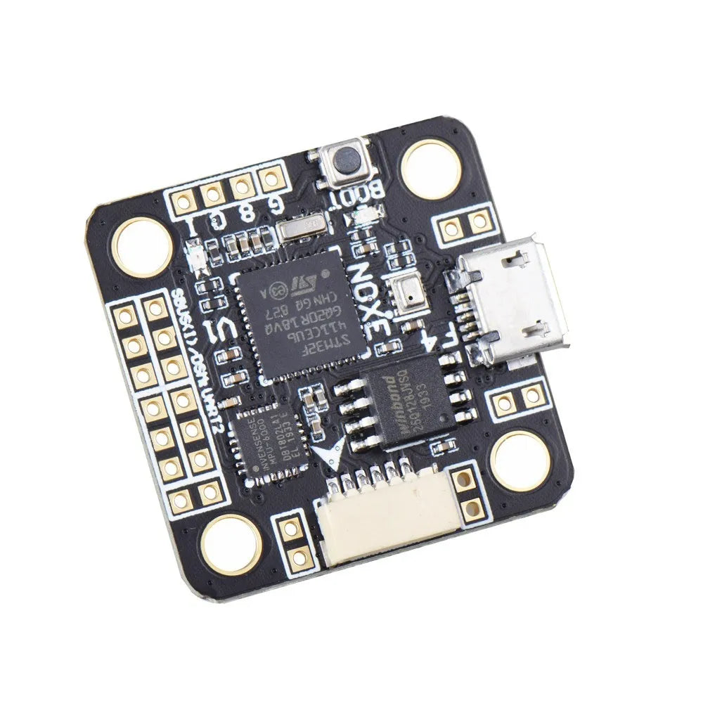 Betaflight F4 Noxe V1 Flight Controller Deluxe - High Performance Drone FC for FPV Racing and Freestyle Flying (Perfect for Quadcopter Builds and DIY Drone Projects)