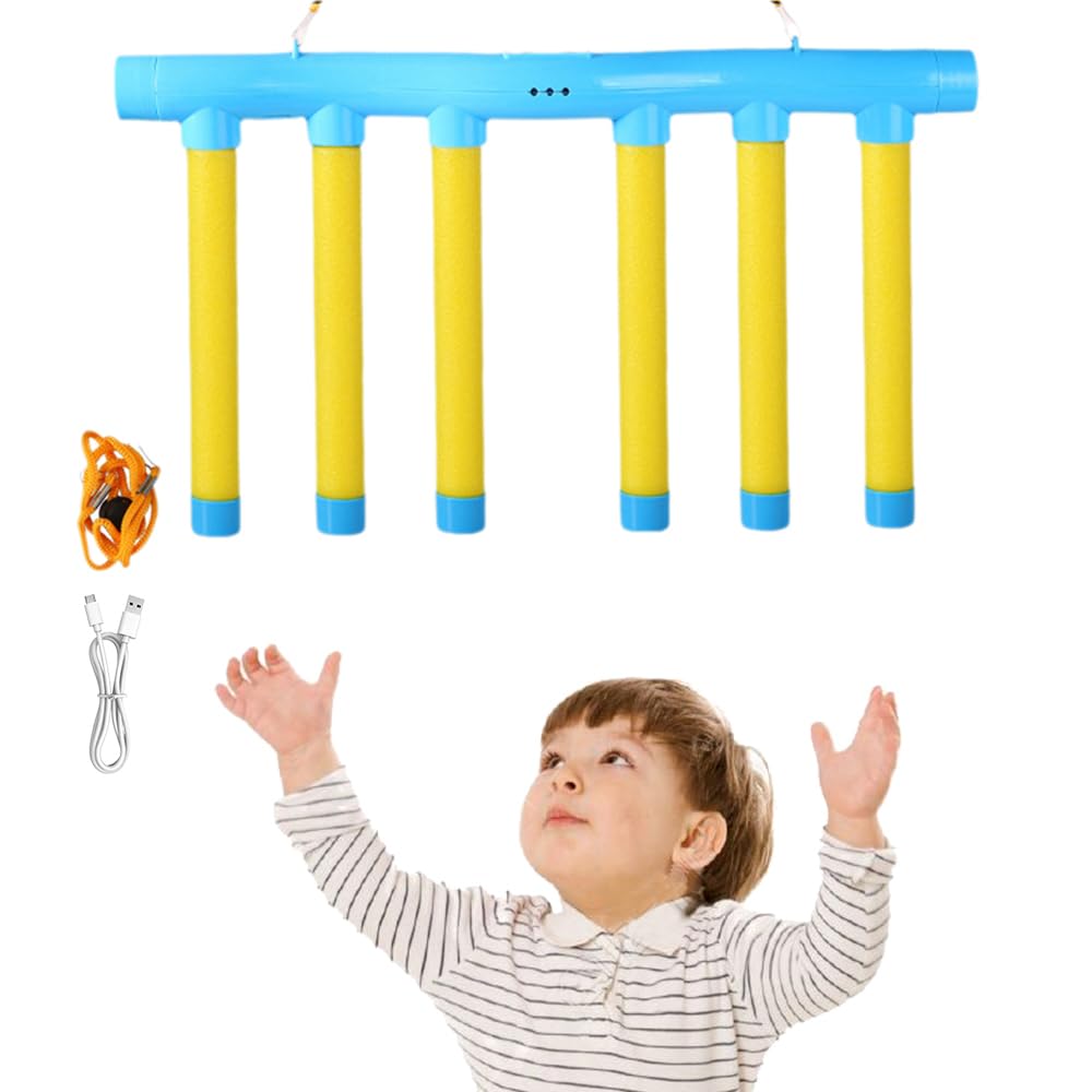 Reflex Challenge Game - Drop Stick & Falling Sticks Catching Toy for Kids | Hand-Eye Coordination Training with 3 Adjustable Speed Levels | Perfect for Family Game Nights, Birthday Parties & Classroom Activities
