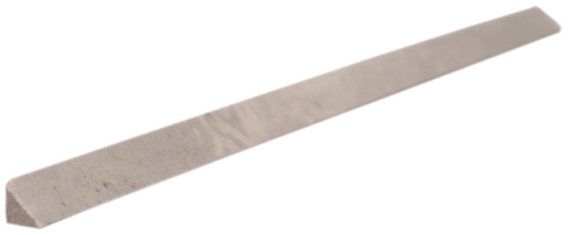 Premium City Light Grey Glossy Pencil Trim Tile - Ceramic Wall Edge Decor for Bathroom, Kitchen & Backsplash | Waterproof & Easy to Clean