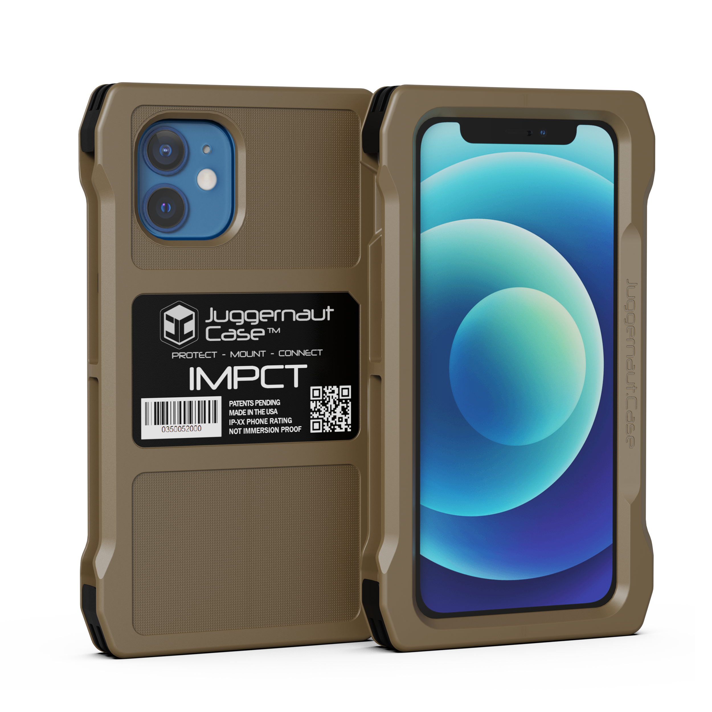 iPhone 12 Mini IMPCT Shockproof Phone Case | Durable Protection Made in USA | Perfect for Outdoor Activities & Daily Use