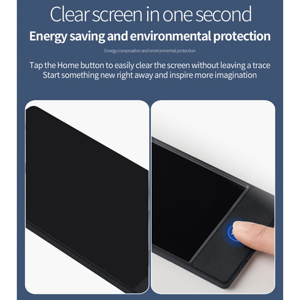 6.5 Inch Full Screen LCD Writing Tablet - Electronic Notepad for Kids & Adults, Superfine Handwriting & Drawing Board, Reusable Digital Sketch Pad for Office, School & Home Use