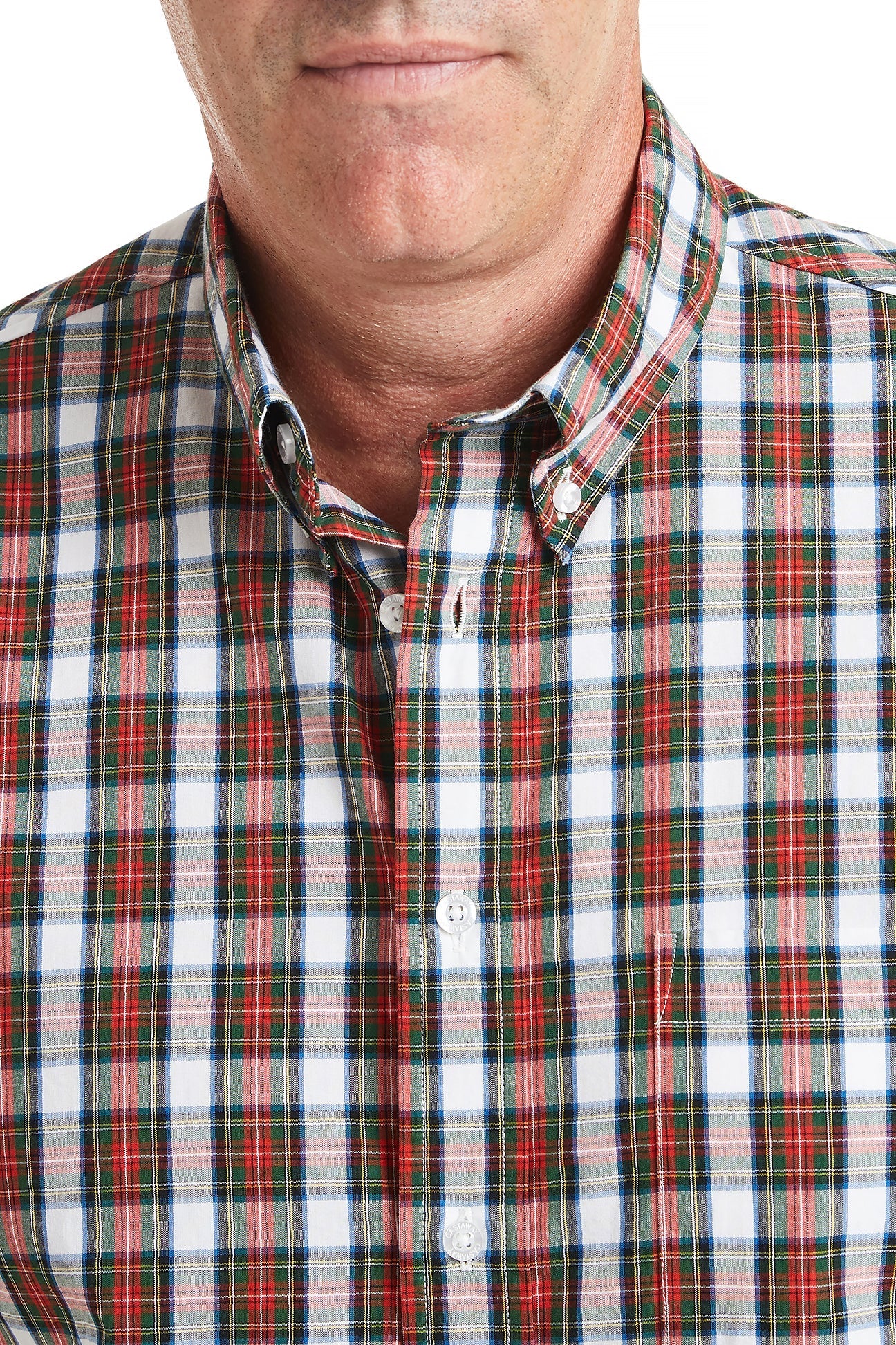 Women's Chase Shirt Dress in Classic Stewart Tartan Plaid - Stylish Casual & Office Wear for Fall & Winter