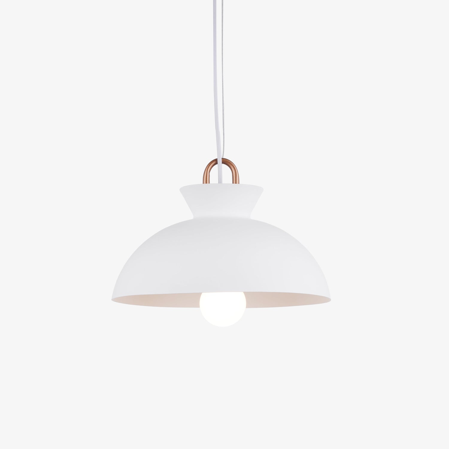 Modern Coil Ceiling Pendant Light Fixture - Adjustable Hanging Chandelier for Dining Room, Kitchen Island & Bedroom Lighting - Industrial Vintage Style Decor