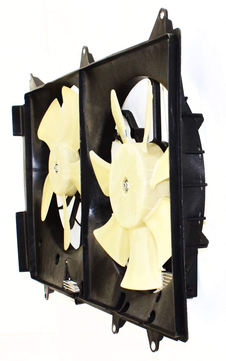 Evan-Fischer Radiator Fan Assembly with Controller for Mazda CX-7 2007-2009 - Perfect for Engine Cooling & Overheating Prevention