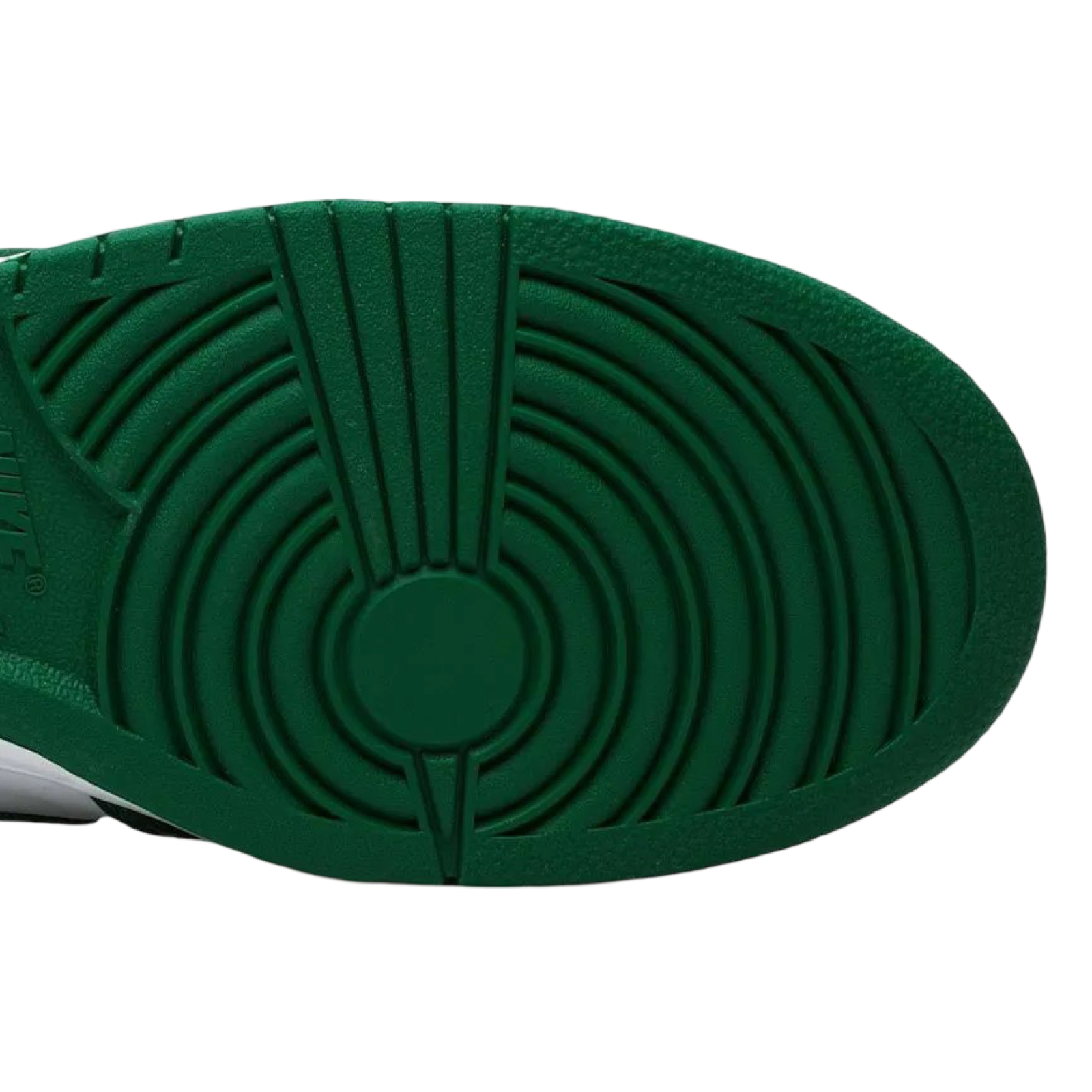 Off White x Nike Dunk Low Leather Sneakers - White & Pine Green Colorway - Limited Edition Collaboration - Perfect for Streetwear & Sneaker Collectors