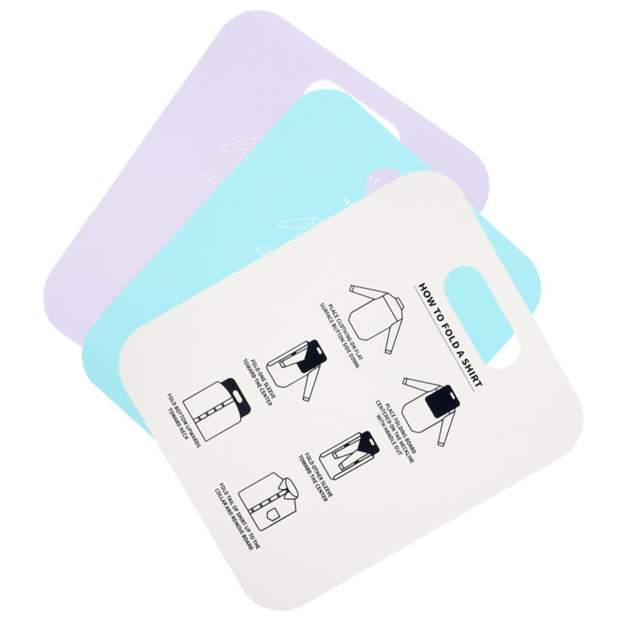 Ciieeo 15-Piece Folding Clothes Board Set - Laundry Clothes Folder for Shirts, Pants & Home Dresses - PP Plastic Storage Organizer - Space Saving Solution for Closet, Travel & Lazy Laundry Days