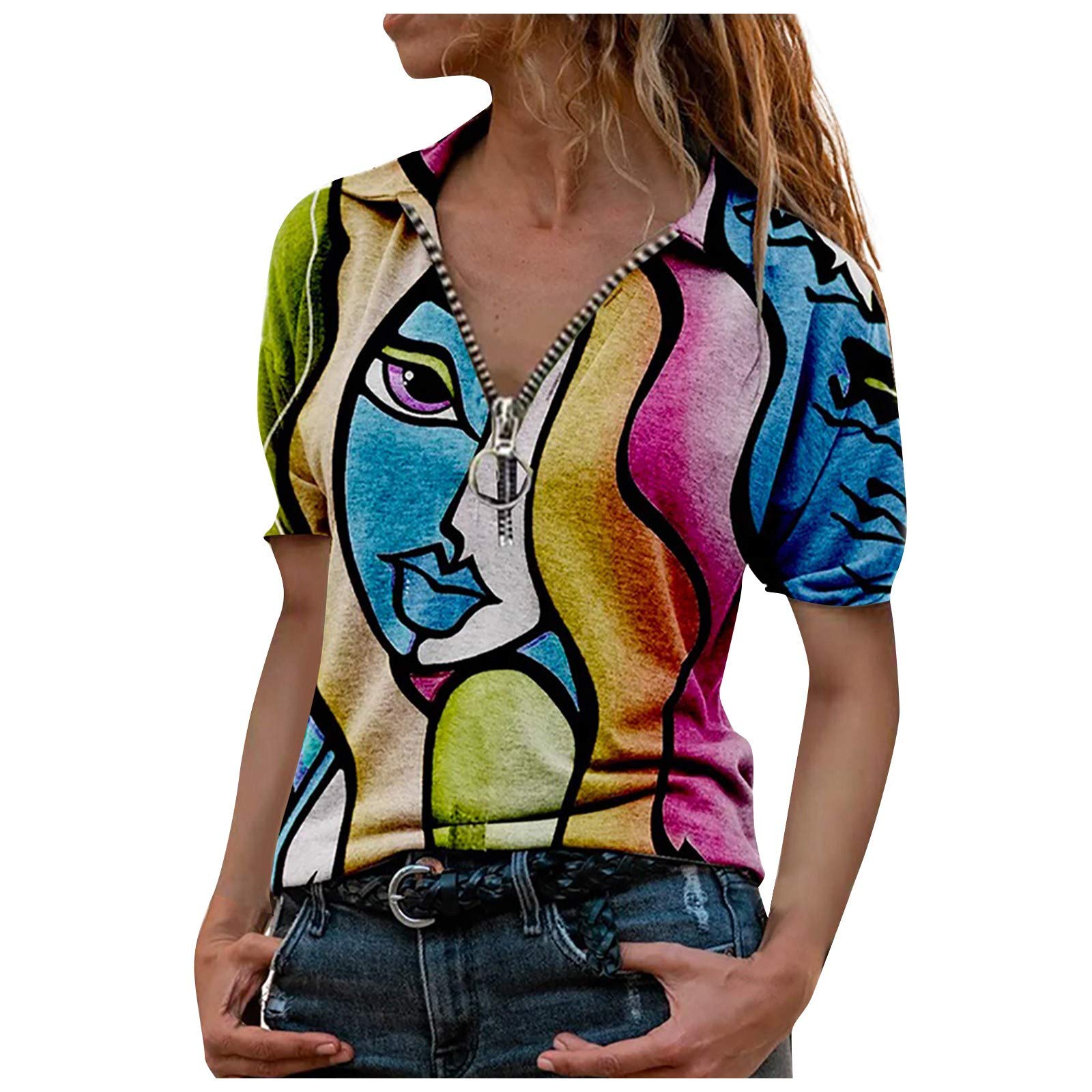 Women's Summer Tops - Short Sleeve Tunic, Strappy Cold Shoulder Blouses & Tank Tops | Casual Wear, Beach Outfits, Office Chic & Party Styles