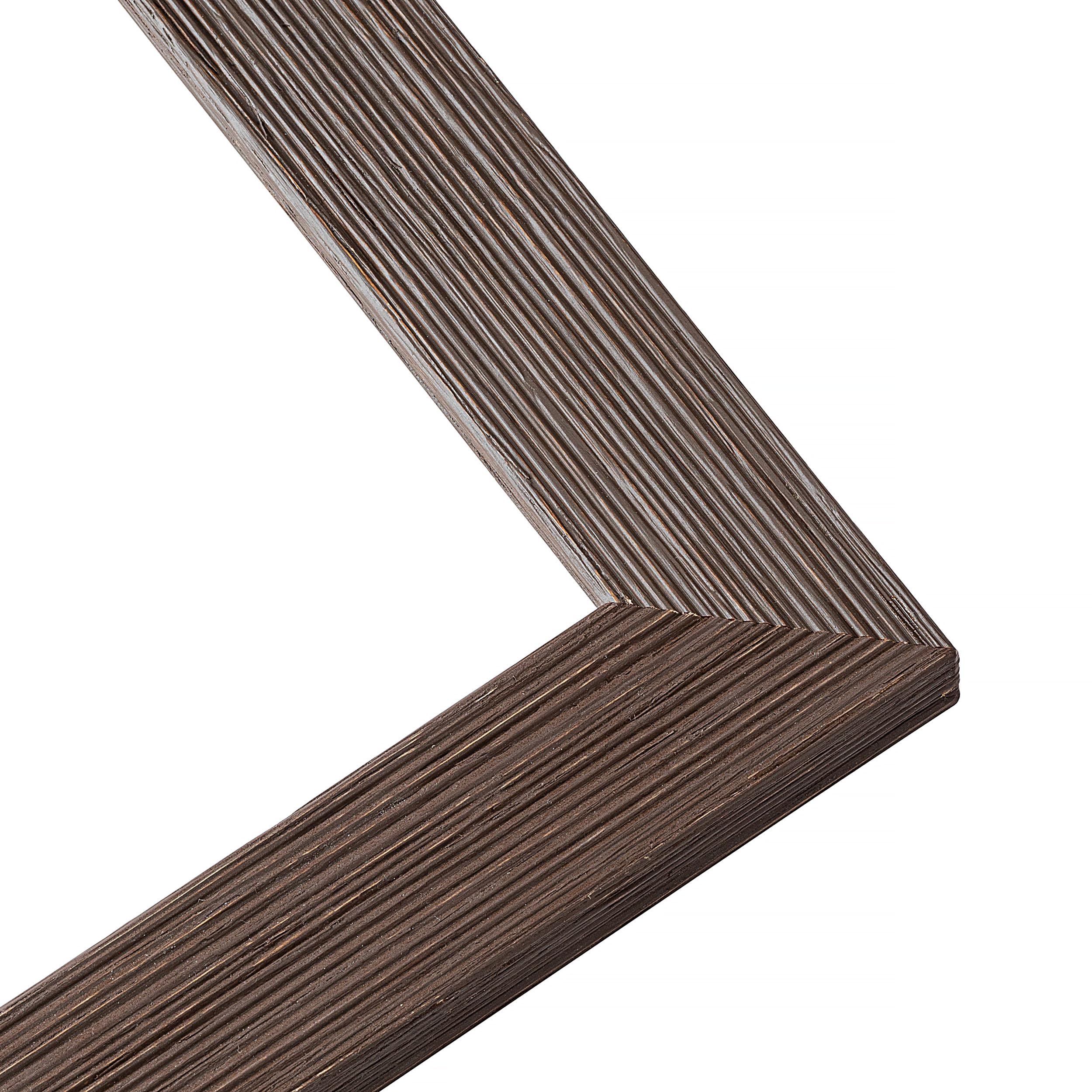 30x30 Rustic Brown Solid Wood Picture Frame - 1.5