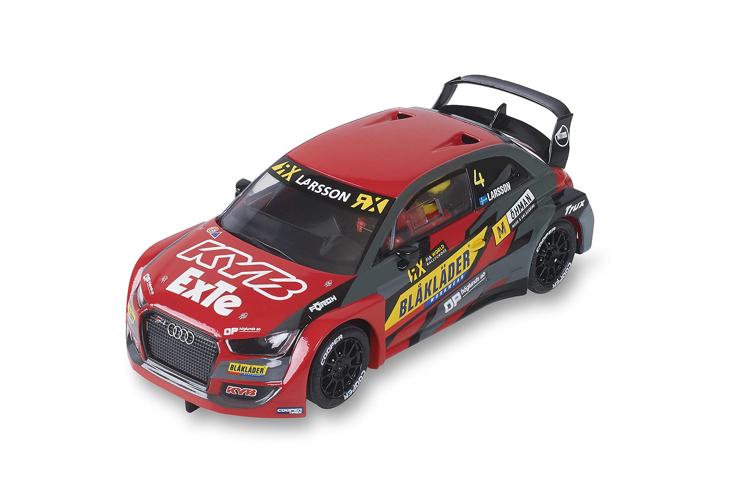 Scalextric Original 1:32 Scale Slot Car Racing Set - Audi S1 RX Blaklader for Adults & Kids - Perfect for Home Racing Tracks & Collector Displays