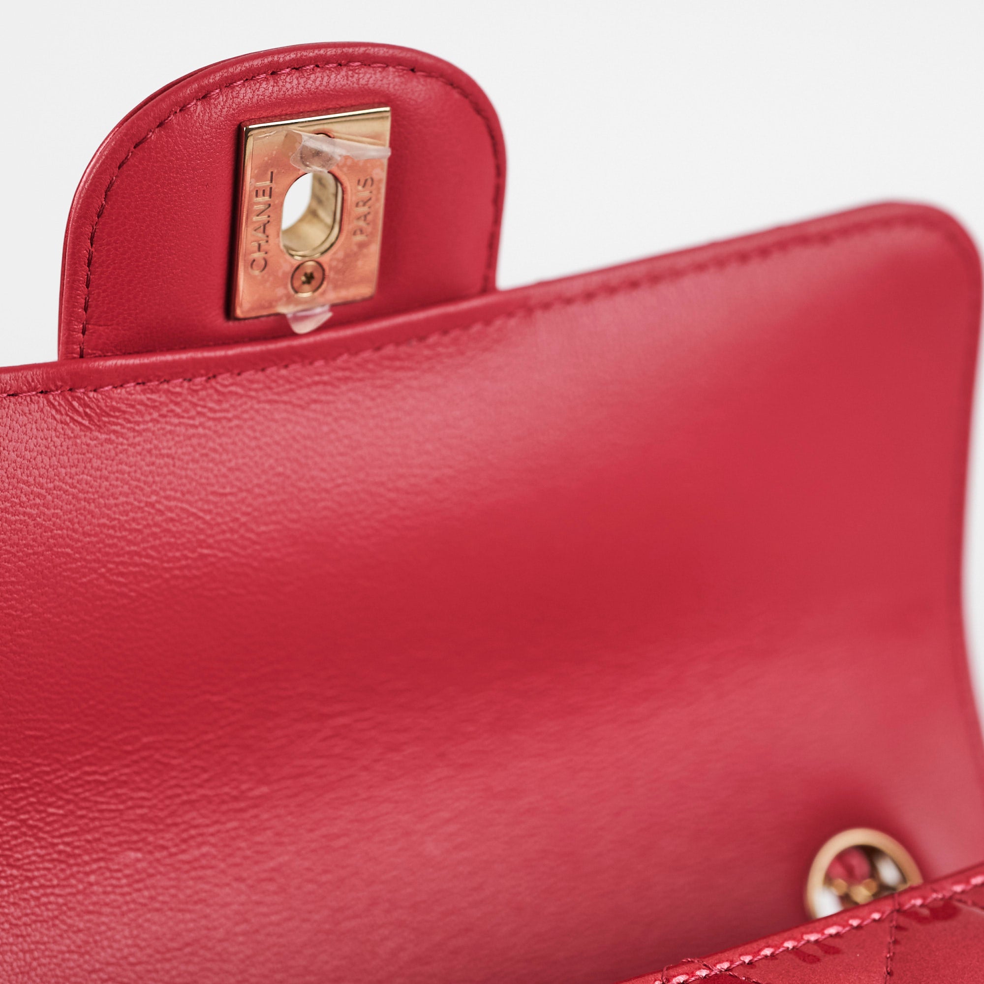 Chanel Patent Leather Mini Rectangular Flap Bag in Pink - Luxury Crossbody Purse for Women, Perfect for Parties & Date Nights