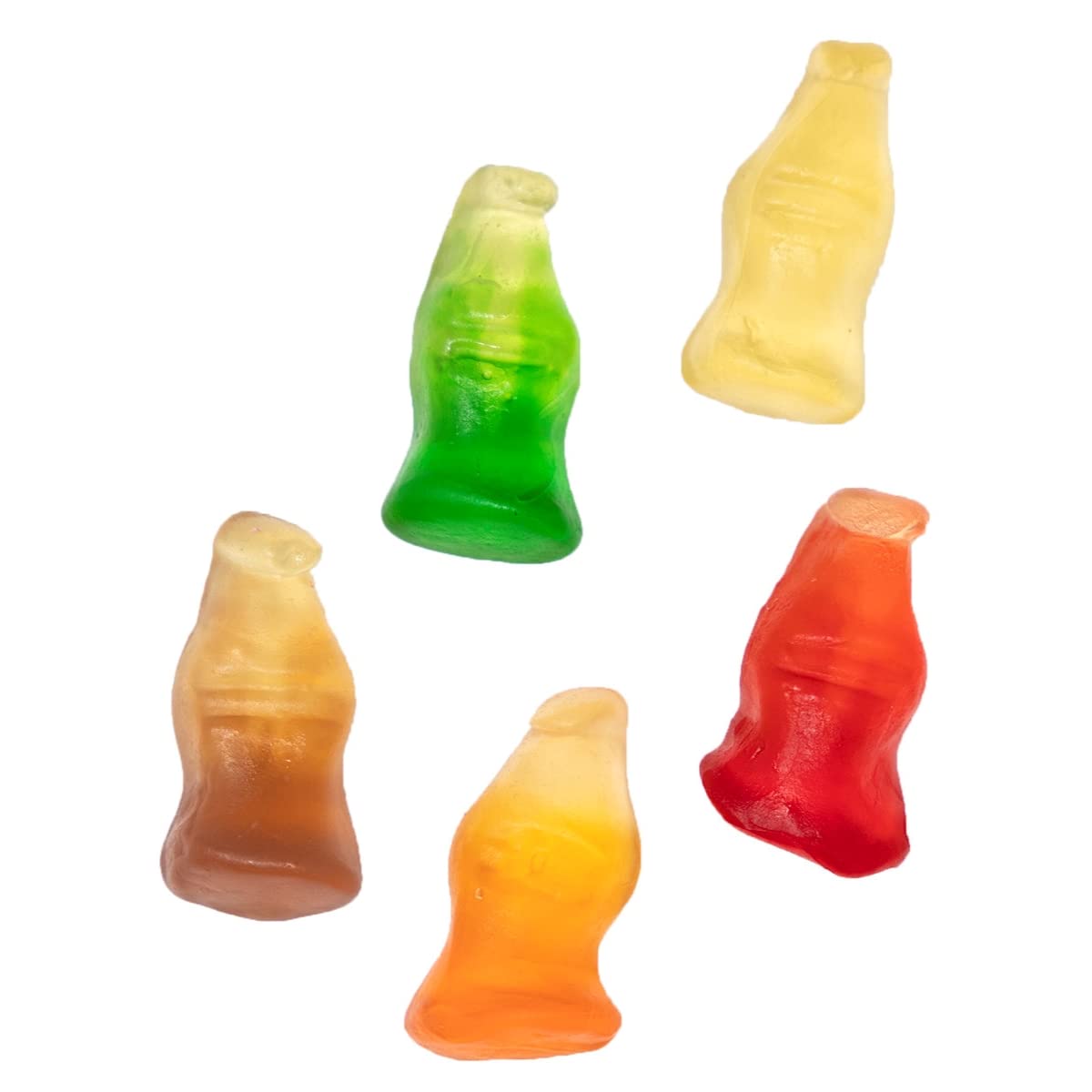Delicious Gummi Mini Soda Bottles Candy - 1.5 Lb Bulk Tub | Sweet & Chewy Gummy Treats for Parties, Movie Nights & Snacking