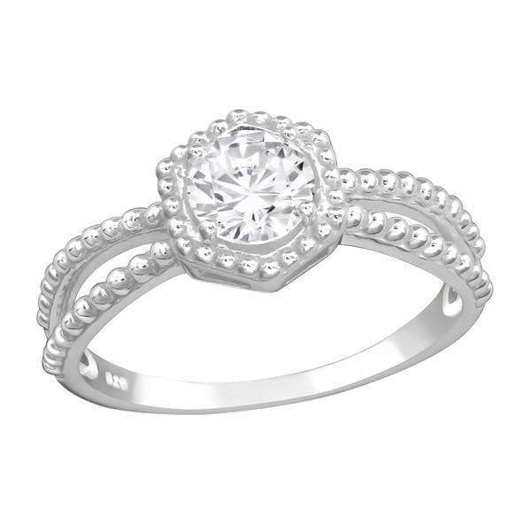 Affordable Sterling Silver Engagement Ring for Women - Elegant & Durable 925 Silver Wedding Band - Perfect for Proposals, Anniversaries & Everyday Wear