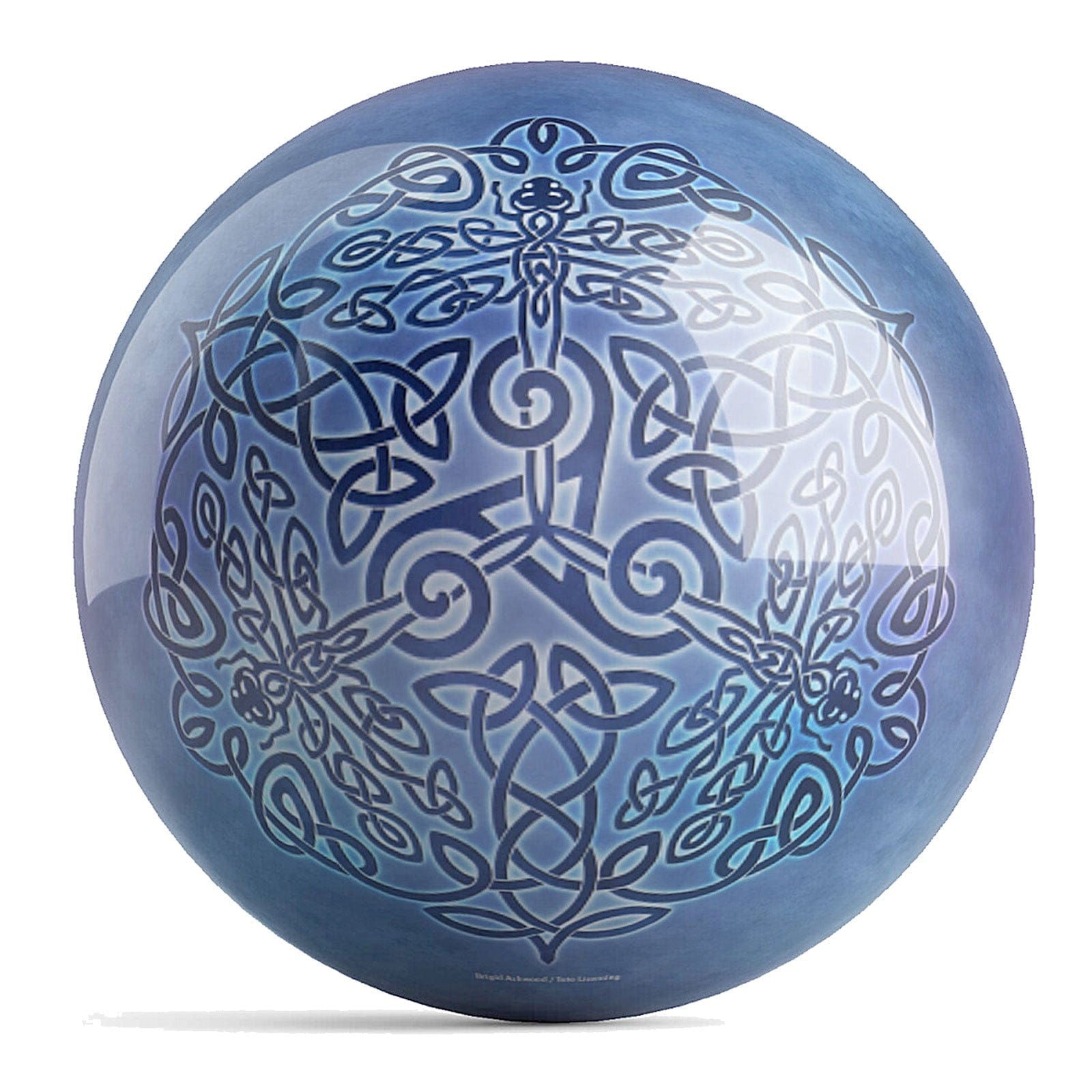 Brigid Ashwood Celtic Dragonfly Bowling Ball – Premium Performance for Strikes & Spares | Perfect for League Play & Tournaments