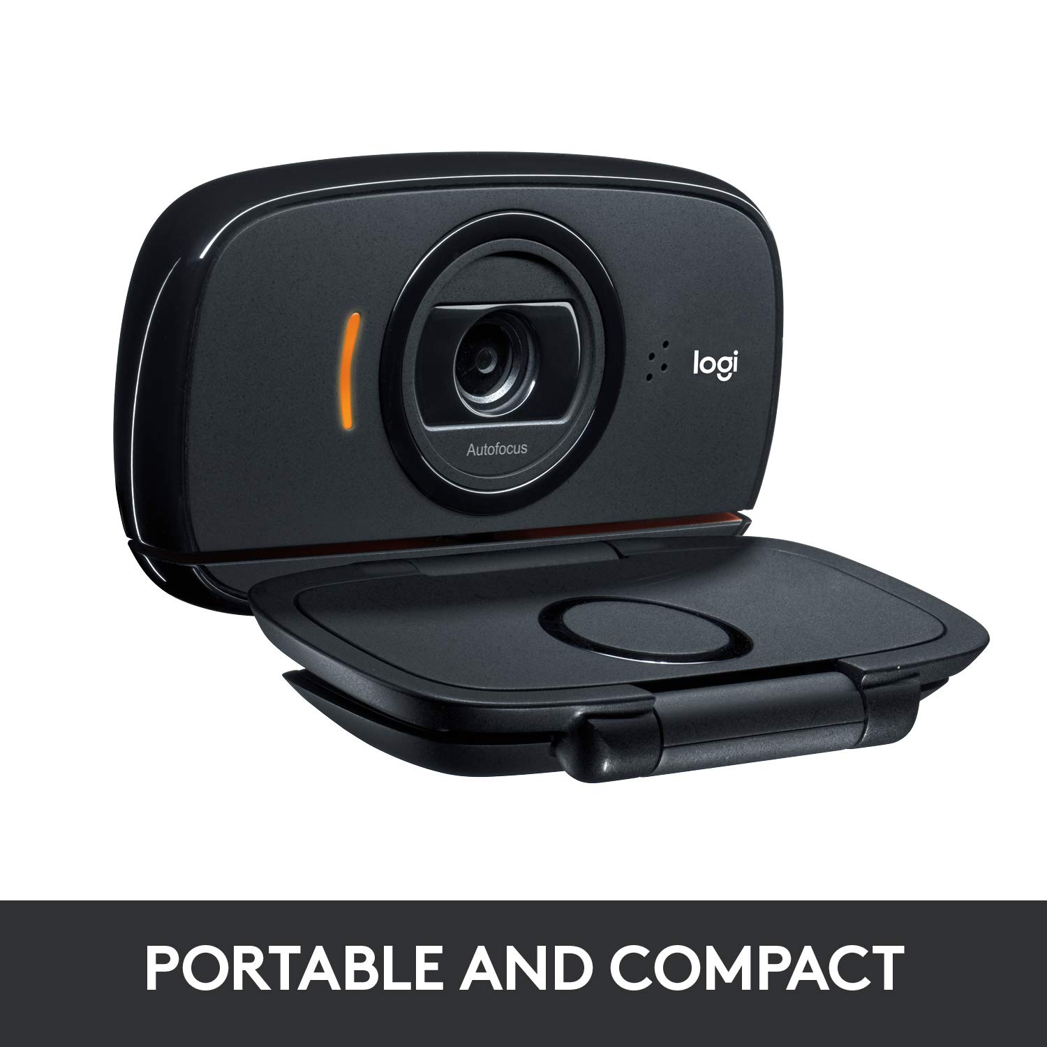 Logitech C525 USB HD Webcam - 1080p Full HD Video Calling Web Camera with Autofocus, Built-in Mic for PC, Mac, Laptop - Ideal for Zoom Meetings, Online Classes, Live Streaming & Video Conferencing