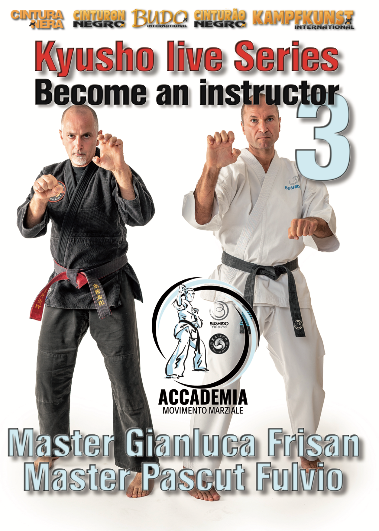 Kyusho Instructor Training DVD 3 - Master Pressure Point Techniques by Gianluca Frisan | Self-Defense & Martial Arts Instruction