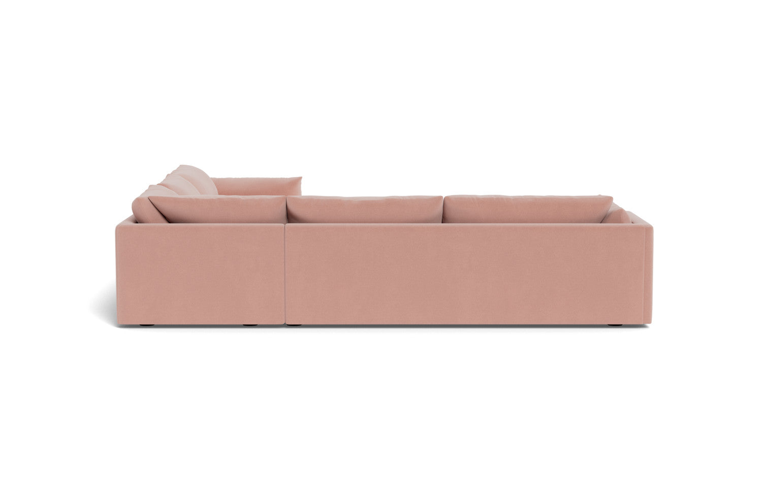 SoCo 124 Corner Sectional Sofa - Modern L-Shaped Couch with Storage & Recliner for Living Room, Family Room, or Home Theater - Comfortable Fabric Upholstery & Sturdy Frame