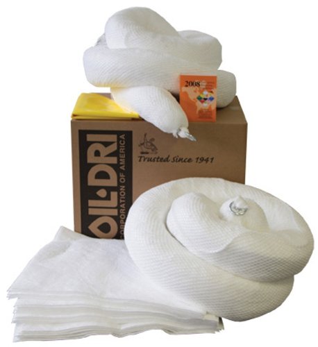 Oil-Dri L90942R 20-Gallon Oil-Only Spill Kit Refill Pack - Ideal for Garage, Workshop & Industrial Oil Spill Cleanup