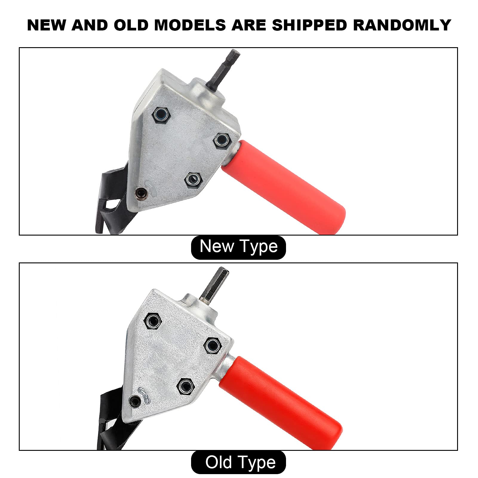 Electric Metal Sheet Cutter - Heavy Duty Steel & Iron Cutting Tool with Drill Attachment | Perfect for DIY Projects, HVAC Work & Metal Fabrication (Power Tool Not Included)
