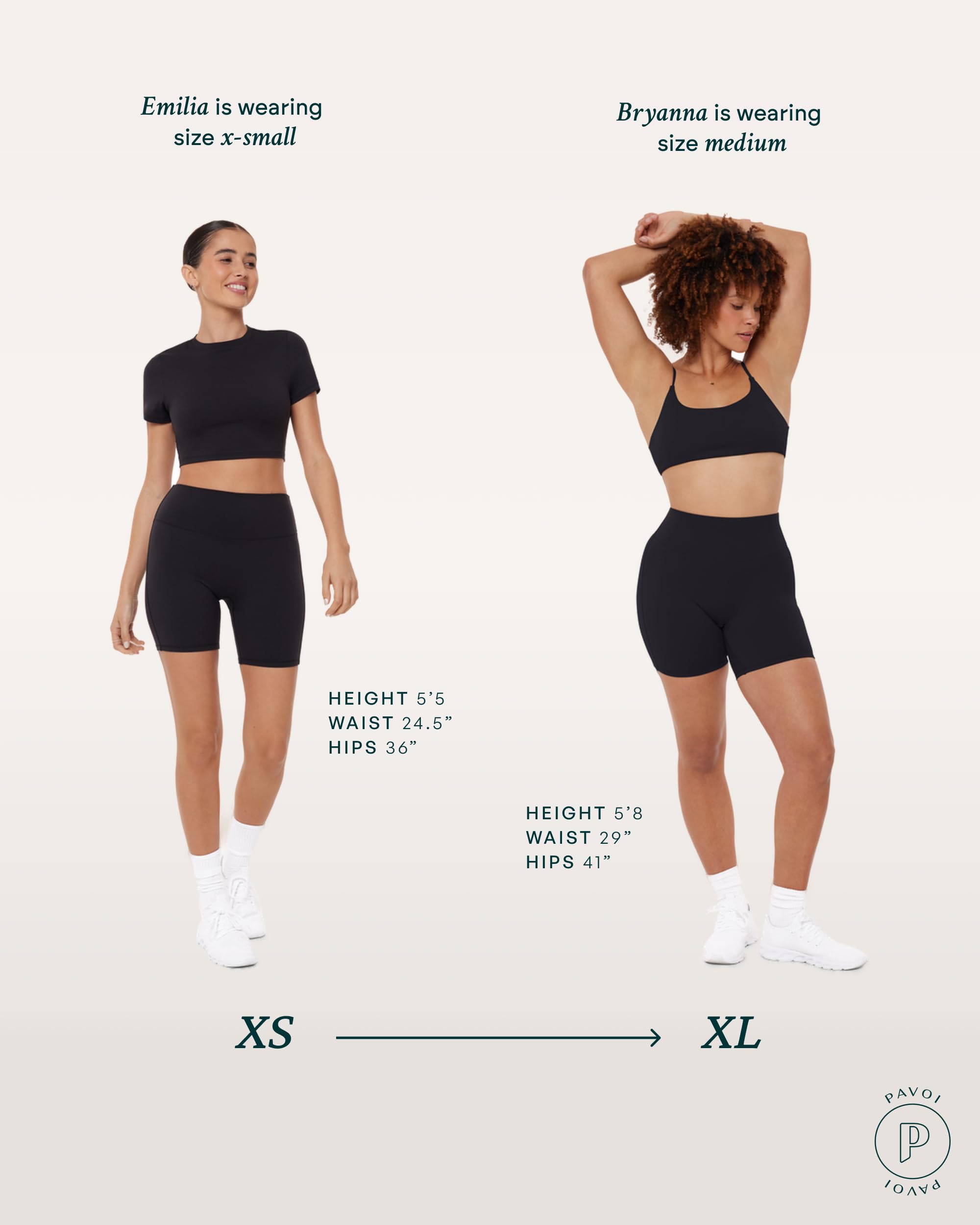 PAVOI ACTIVE High Waisted Buttery Soft Yoga Shorts for Women - 6-Inch Biker Shorts with LuxeCloud Sand Technology | Perfect for Pilates, Yoga & Sculpting Workouts | Comfortable & Stylish for Gym, Running & Lounge Wear