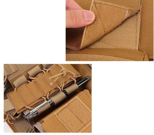 Tactical MOLLE D3 Chest Rig Vest - Adjustable Military Plate Carrier for Airsoft, Hunting & Outdoor Adventures