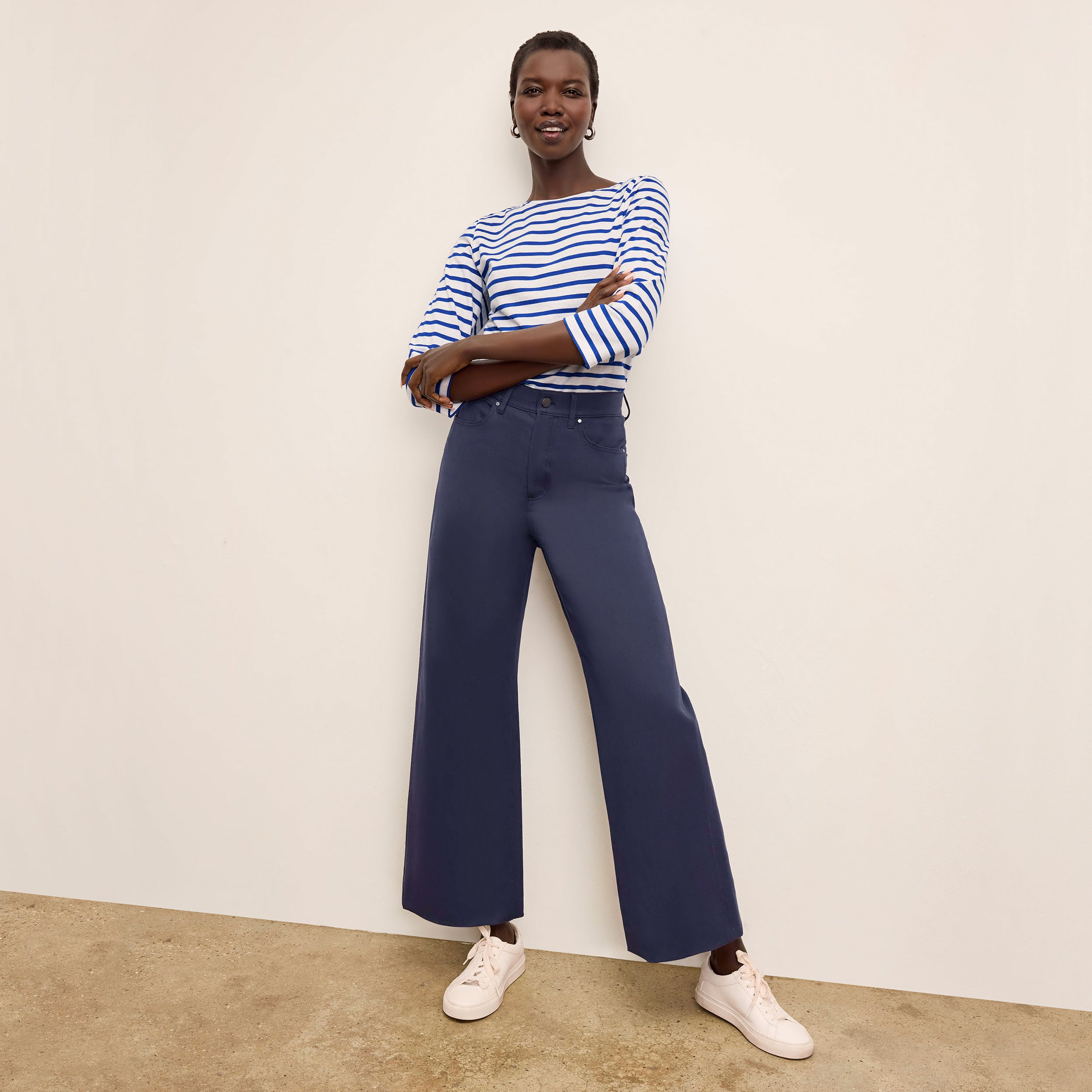 Eco-Friendly Milo Jean - Better Than Denim in Dark Navy | Sustainable Fashion for Casual Wear & Everyday Outfits