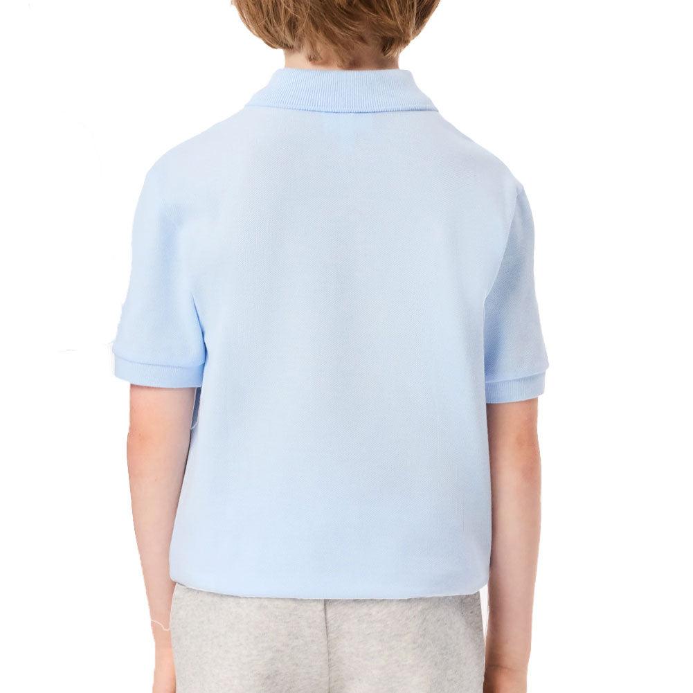 Boys' Regular Fit Petit Pique Tennis Polo Shirt - Breathable Cotton for Sports & Casual Wear