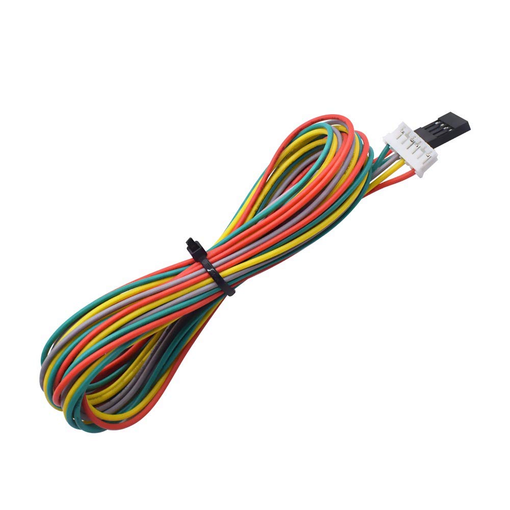 High-Quality 3D Printer Stepper Motor Cable - 6pin PH2.0 to 4pin Dupont 4 Lead Wire - 30cm/1m/1.5m Length Extension Cord - Perfect for 3D Printing, CNC Machines & DIY Electronics Projects