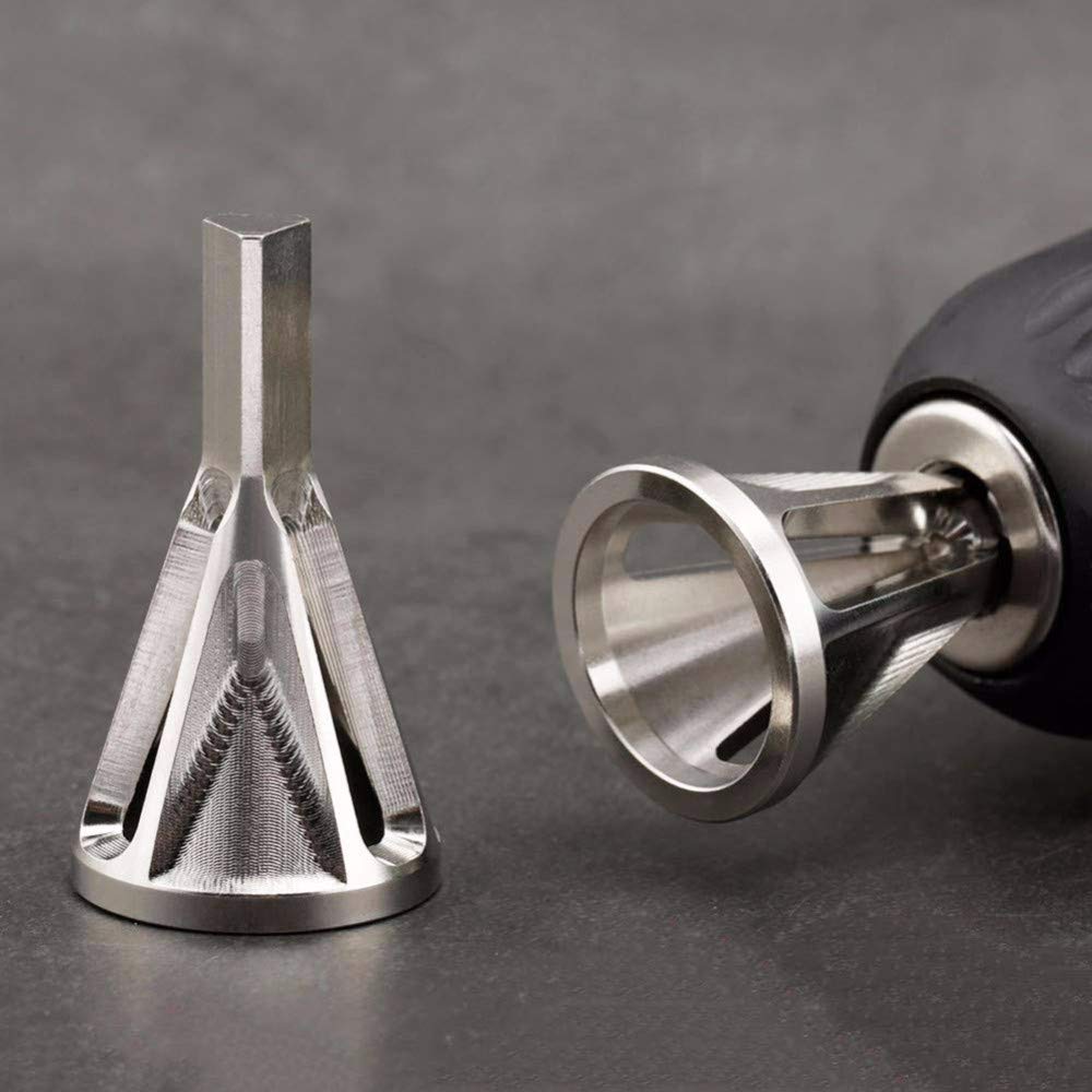 Stainless Steel Chamfer Tool for 8-32 Bolts - Professional Deburring Tool for Stainless Steel Fasteners - Perfect for Metalworking, Automotive Repair & DIY Projects