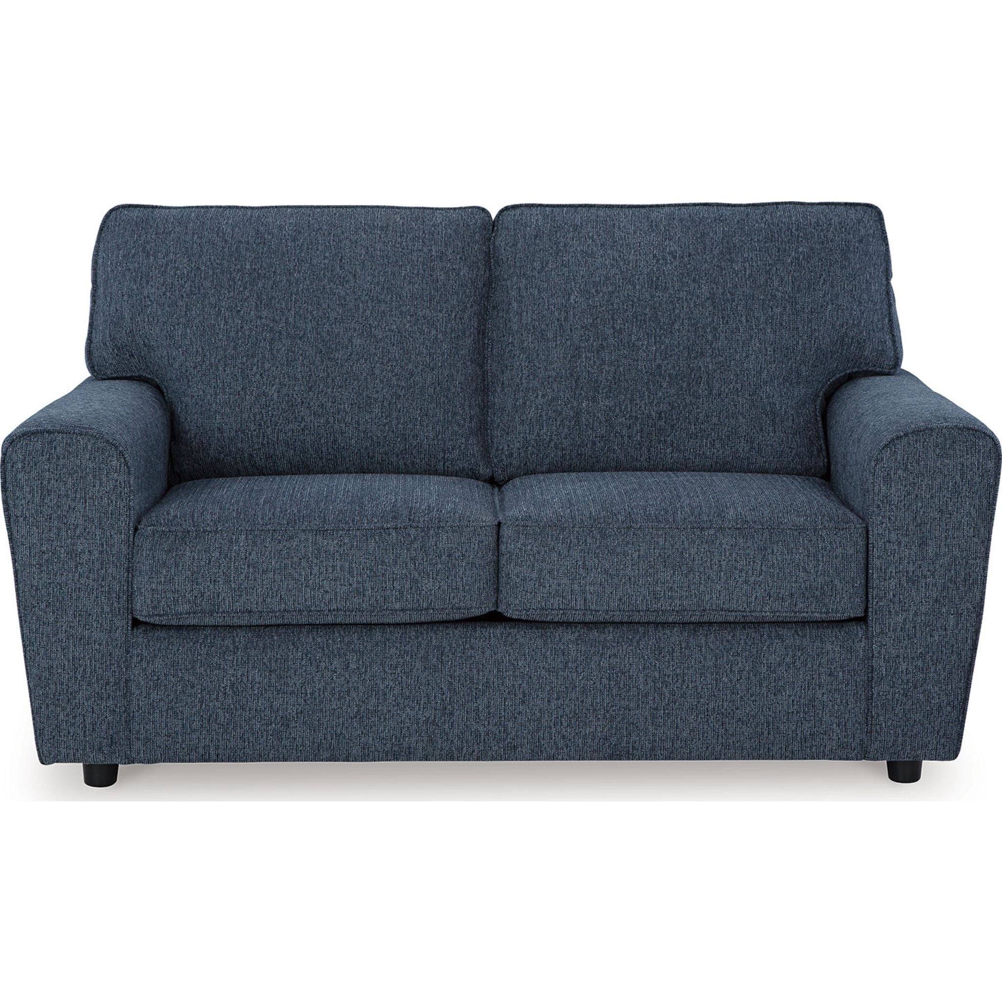 Arlis Loveseat Cobalt Blue - Modern Small Sofa for Living Room, Apartment, or Office - Perfect for Relaxing, Reading, and Entertaining Guests