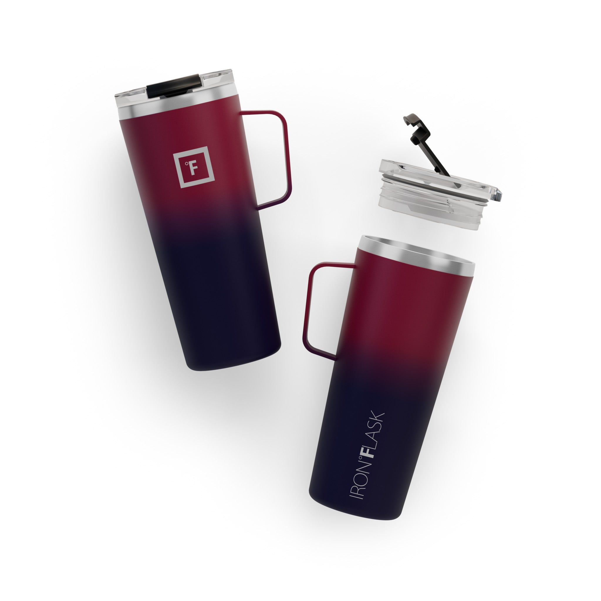 24 Oz Insulated Coffee Mug with Non-Slip Grip - Perfect for Hot & Cold Drinks at Home, Office or Travel