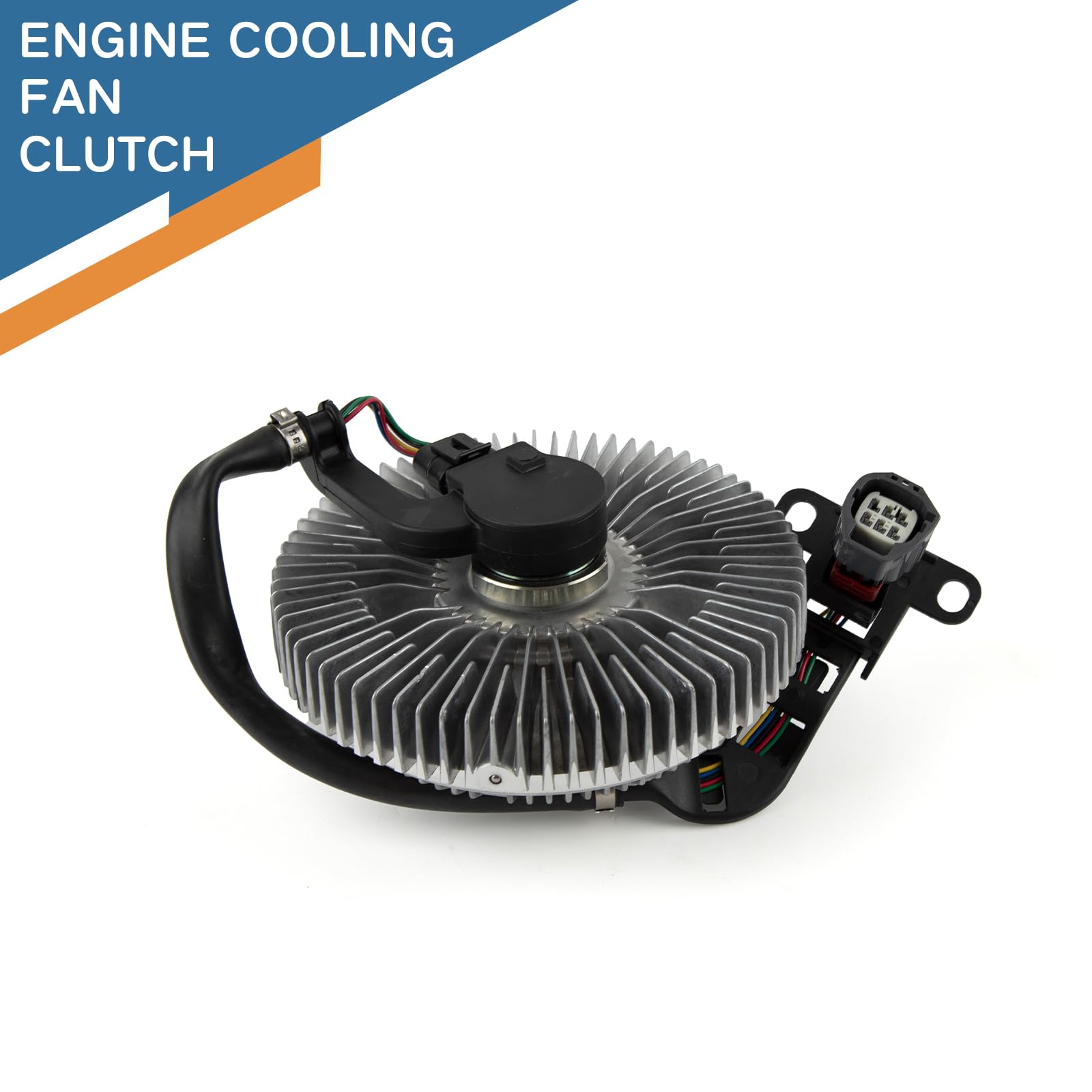 Fan Clutch Replacement for Dodge Ram 2500 3500 4500 5500 (2010-2013) 6.7L L6 Diesel - Fits OEM Part Numbers 3291, 68155609AB, 326-00154, 326-00153, 326-00166, 9202510, 622-009, 55056932AC, 55056932AE, 55056932AF - Heavy Duty Cooling System Upgrade for Towing & Off-Road Use