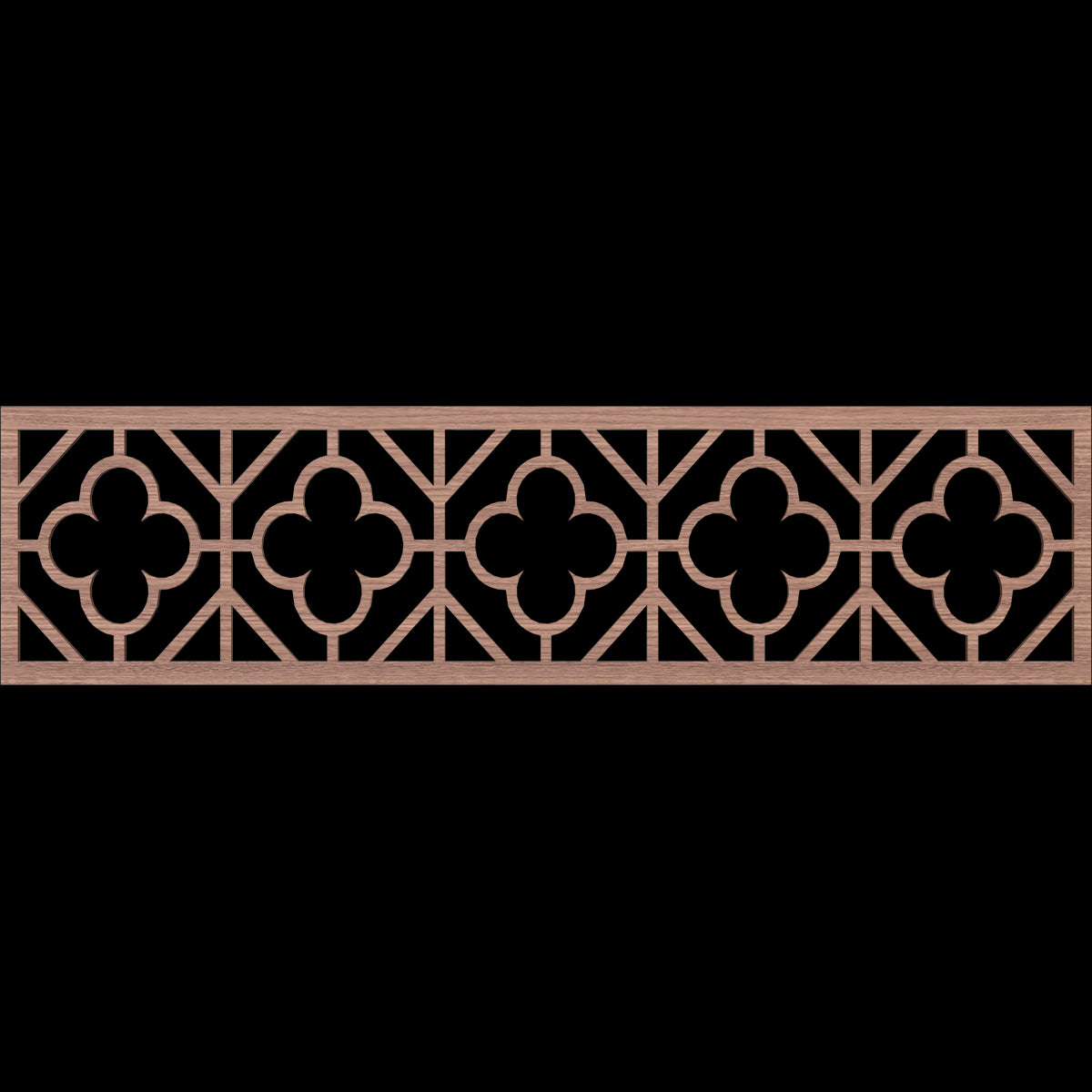 Hazelton Fretwork Moulding - Decorative Wood Trim for Home & Furniture | Perfect for DIY Projects, Wall Accents, and Cabinet Design