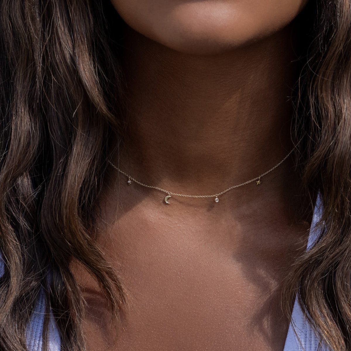 Celestial Choker Necklace - Elegant Starry Sky Jewelry for Women | Perfect for Evening Parties, Date Nights & Special Occasions