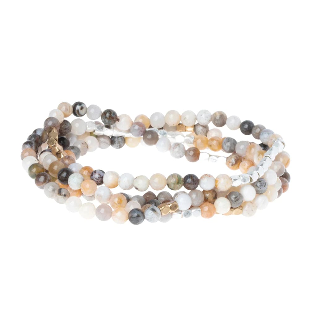 Mexican Onyx Wrap Bracelet for Women - Natural Stone Beaded Wrap for Confidence & Positive Energy | Perfect for Yoga, Meditation & Everyday Wear