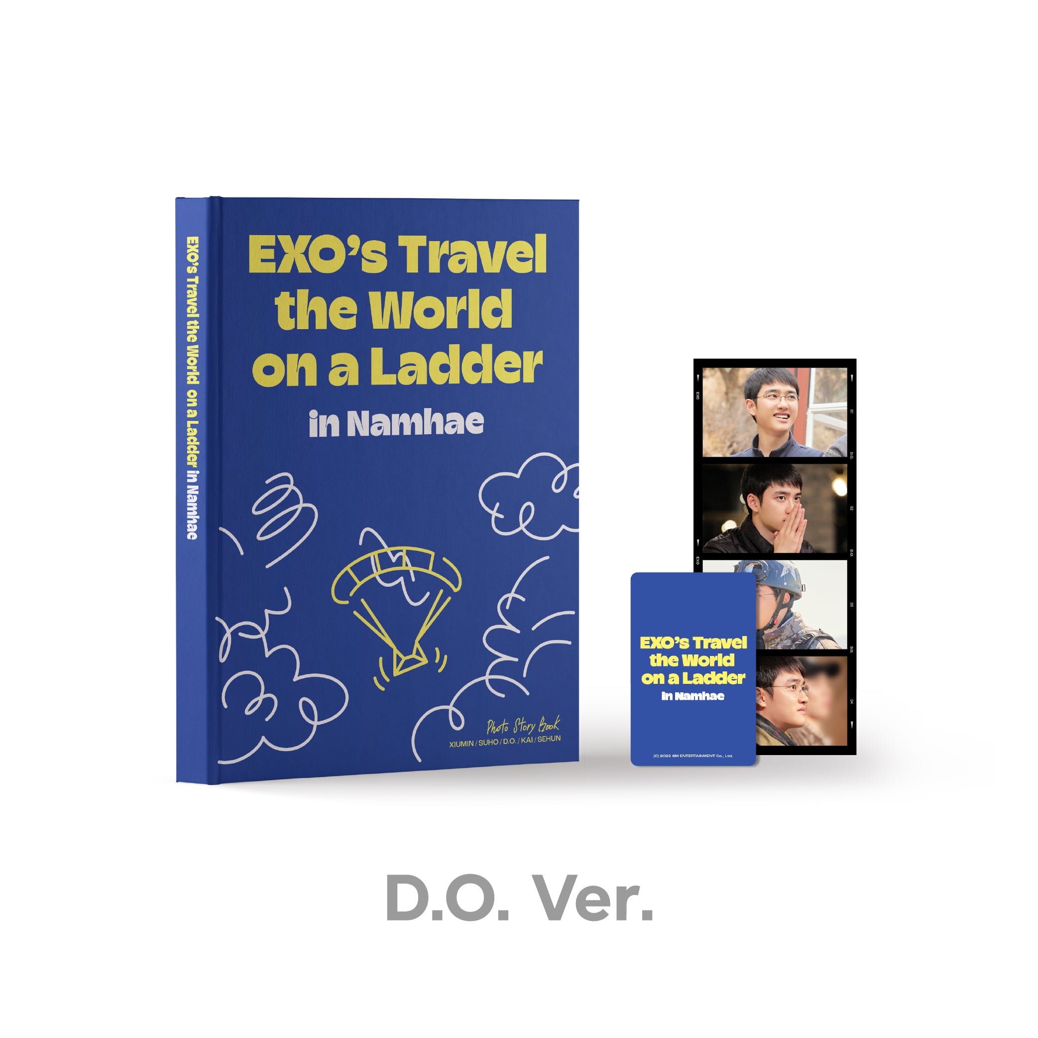 EXO's Travel the World on a Ladder in Namhae - Photo Story Book | K-Pop Collectible, EXO Merchandise for Fans | Perfect for K-Pop Lovers, Gift Ideas, and Display Collections