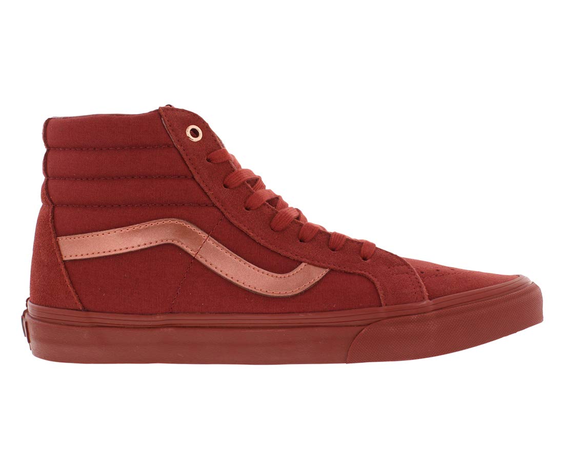 Vans Sk8-Hi Reissue Men's Skateboarding Shoes - Size 8, Classic Red - Perfect for Streetwear, Skateboarding & Casual Outfits